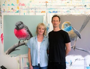 Australie, le street art s'invite sur les silos