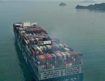 Chantier XXL : Méga porte-conteneur français