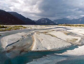 Le fleuve Tagliamento, le roi des Alpes