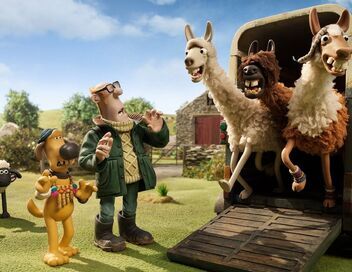 Shaun le mouton : les lamas du fermier