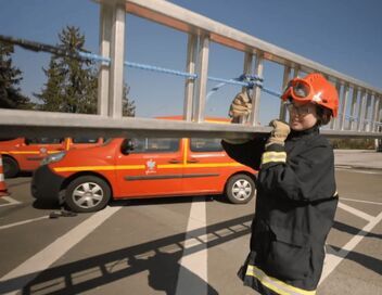 A l'école des pompiers