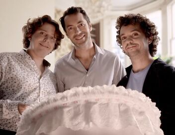 Trois hommes et un couffin