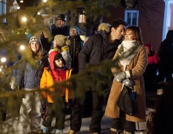 Coup de foudre à Noël