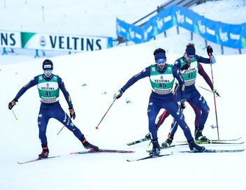 Ski nordique : après et avant-course