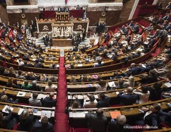 Séance à l'Assemblée nationale