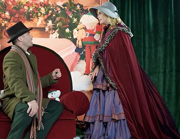 Coup de foudre au village de Noël