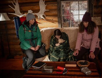 La petite fille dans les bois