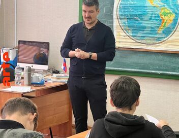 Un instituteur de village en Russie