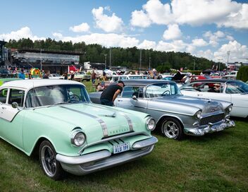 Suède : rock'n'roll et voitures américaines