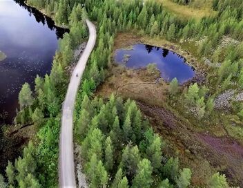 La nature scandinave à vélo