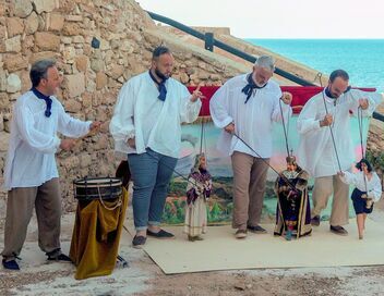 A Catane, la vie derrière les marionnettes