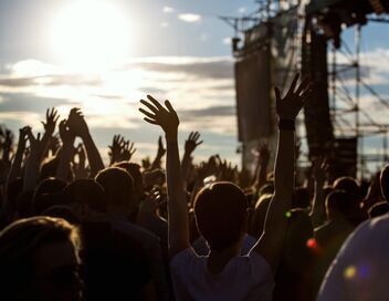 Jean-Michel Jarre aux Francofolies de La Rochelle