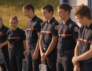 A l'école des pompiers