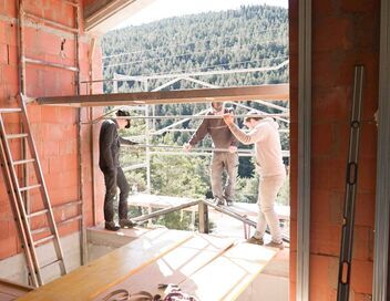 Ils construisent la maison de leurs rêves