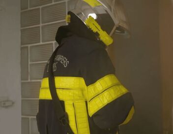 A l'école des pompiers