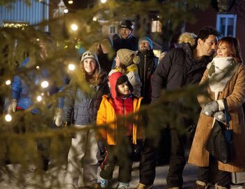 Coup de foudre à Noël
