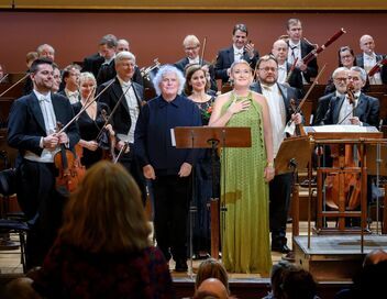 Simon Rattle & Magdalena Kozena à Prague