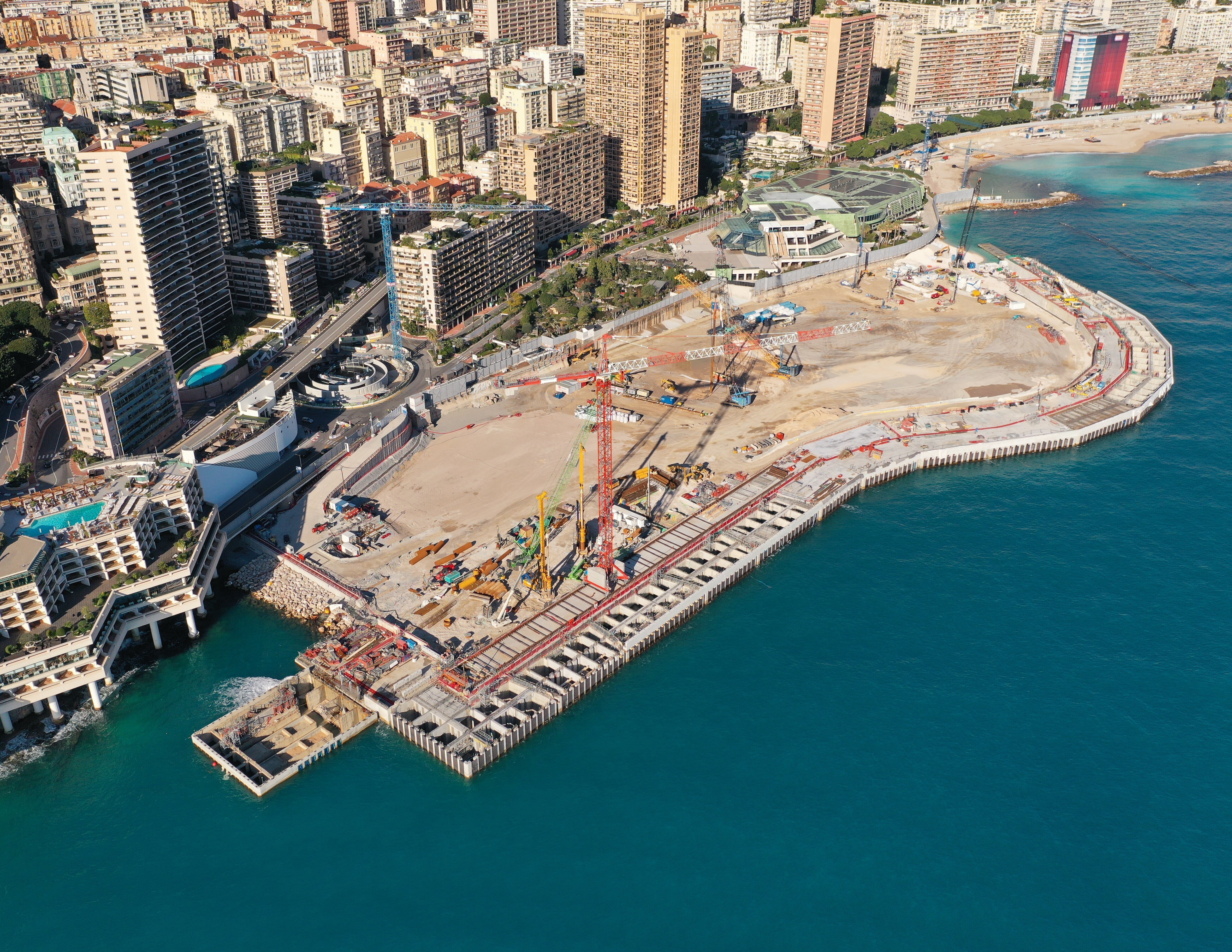 Monaco, l'extension de tous les défis