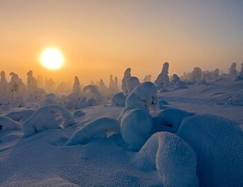 Laponie, la légende des premières montagnes
