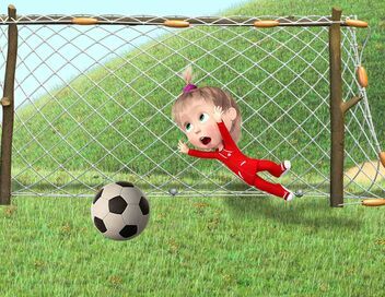 Masha et Michka : Edition football
