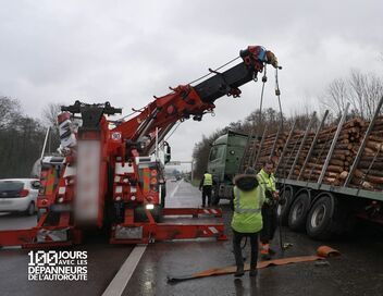 100 jours avec les dépanneurs de l'autoroute